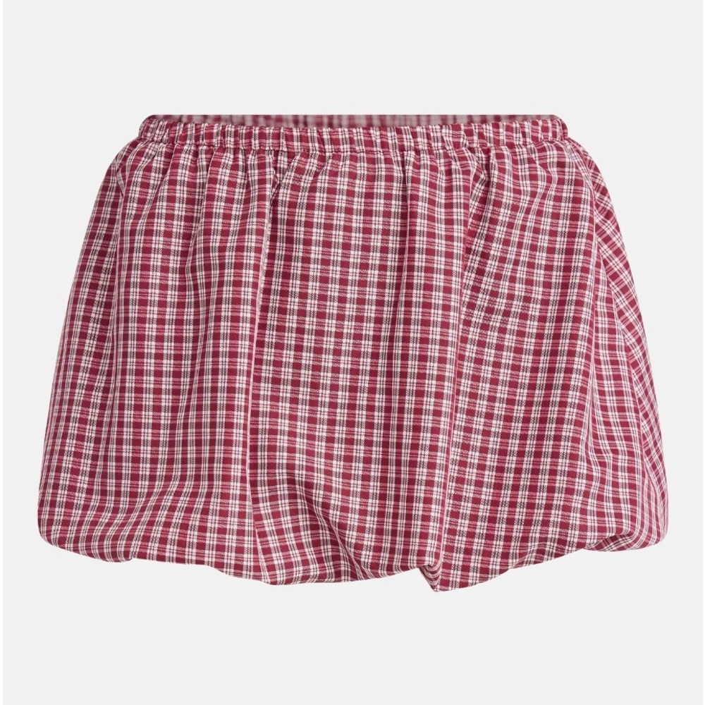 No Boundaries Bubble Hem Mini Skirt size S